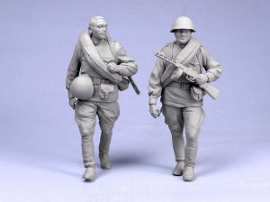 画像2: TANK[T-35037]1/35 WWII露 歩兵  クルスク 1943 (2体) (2)