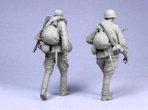 画像4: TANK[T-35037]1/35 WWII露 歩兵  クルスク 1943 (2体) (4)