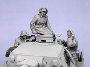 画像6: TANK[T-35085]1/35 WWII独 戦車兵#2 (冬)1941-43 (3体) (6)