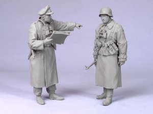 画像3: TANK[T-35086]1/35 WWII独 戦車将校とSS将校(冬)1941-43 (2体) (3)