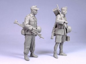 画像3: TANK[T-35089]1/35 WWII独 歩兵 アフリカ軍団 1941 (2体) (3)