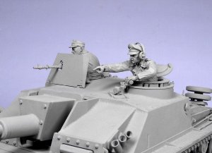 画像4: TANK[T-35098]1/35 WWII独 突撃砲兵(夏)1943-45 (2体) (4)