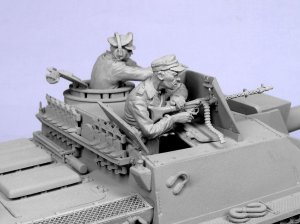 画像11: TANK[T-35098]1/35 WWII独 突撃砲兵(夏)1943-45 (2体) (11)