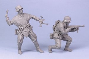 画像2: TANK[T-35103]1/35 WWII独 歩兵 (夏)39-43 (2体) (2)