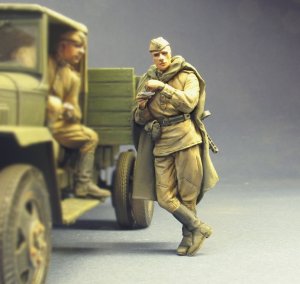 画像2: TANK[T-35165]1/35 WWII露 歩兵(夏)1943-45(1体) (2)