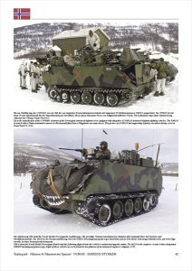 画像5: Tankograd[TG-MM 7016]Norge  Hrens Styrker Vehicles of the Modern Norwegian Land Forces (5)