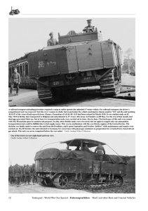 画像3: Tankograd[TG-WWI 1016]第一次世界大戦スペシャル 戦後の暴徒鎮圧戦車「ヘディ」と希少車両【999部限定出版】 (3)