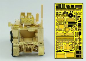 画像2: T-MODEL[TMOTK2018]1/72 M-ATV用リアフレーム ディテール エッチングパーツ (2)