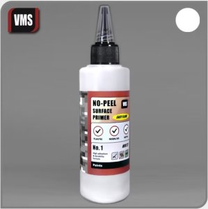 画像1: VMS[VMS.PR01]ノーピールプライマー ホワイト 100ml (1)