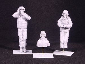 画像3: Valkyrie Miniature[VM35035]1/35 現用 ポーランド 戦車/自走砲乗員セット(K2PL/K9/M1A2エイブラムス/レオパルド2用 3体入) (3)