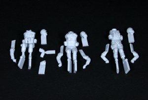 画像3: Valkyrie Miniature[VM35007]1/35 現用 アメリカ MRAP耐地雷装甲機動車操縦手/乗員セット(3体入) (3)