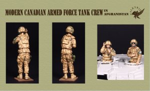 画像2: Valkyrie Miniature[VM35008]1/35 現用 カナダ軍 アフガニスタン派遣戦車兵セット(2体入) (2)