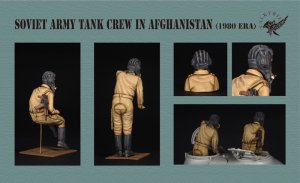 画像2: Valkyrie Miniature[VM35013]1/35 露/ソ ソビエト軍戦車兵セット アフガニスタン紛争時 1980年代(2体+バスト1体入) (2)