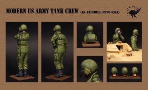 画像4: Valkyrie Miniature[VM35017]1/35 現用 アメリカ 欧州駐留アメリカ陸軍戦車兵セット 1970年代(2体+バスト1体入) (4)
