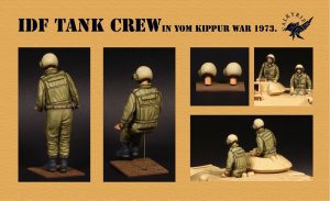 画像4: Valkyrie Miniature[VM35018]1/35 現用 イスラエル国防軍戦車兵セット 第四次中東戦争時 1973年(2体入) (4)