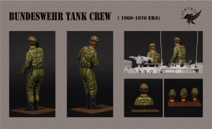 画像4: Valkyrie Miniature[VM35019]1/35 現用 ドイツ 西ドイツ陸軍戦車兵セット 1960-70年代(2体+バスト1体入) (4)