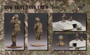 画像2: Valkyrie Miniature[VM35023]1/35 現用 韓国陸軍戦車兵セット 2011年以降(2体+バスト1体入) (2)