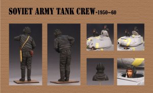 画像3: Valkyrie Miniature[VM35026]1/35 現用 露/ソ ソビエト陸軍戦車兵セット 1950-60年代(2体+バスト1体入) (3)