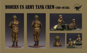 画像3: Valkyrie Miniature[VM35027]1/35 現用 アメリカ陸軍戦車兵セット 1980-90年代(2体+バスト1体入) (3)