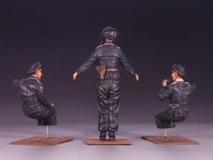 画像4: Valkyrie Miniature[VW35014]1/35 WWII ドイツ国防軍戦車兵セット 大戦初期(3体入) (4)