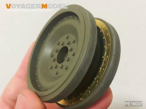 画像3: VoyagerModel [PE16037]1/16 現用 米 アメリカ陸軍 M551シェリダン空挺戦車転輪ディテール&弾薬箱セット(タミヤ56043用) (3)