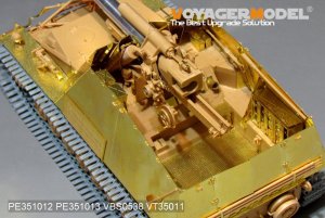 画像5: VoyagerModel [PE351012]1/35 WWII ドイツ陸軍Sd.Kfz.165フンメル後期生産型ベーシックセット(タミヤ 35367用) (5)
