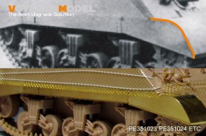 画像3: VoyagerModel [PE351024]1/35 WWII米アメリカ陸軍M4A3中戦車トラックカバー（モンモデルTS-041用） (3)