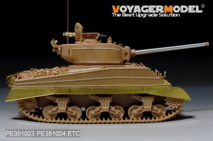 画像4: VoyagerModel [PE351024]1/35 WWII米アメリカ陸軍M4A3中戦車トラックカバー（モンモデルTS-041用） (4)