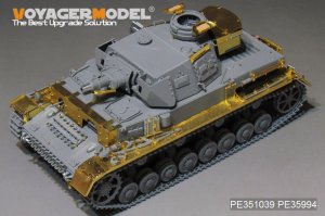 画像2: VoyagerModel [PE351039B]1/35 WWII独ドイツ陸軍IV号戦車F1型「Vorpanzer」ベーシックセットVer.B(砲弾付)(ボーダーBT003用) (2)