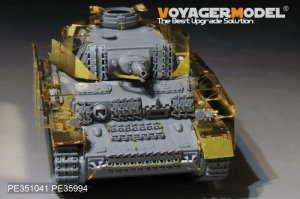 画像6: VoyagerModel [PE351041B]1/35 WWII独ドイツ陸軍IV号戦車F1型後期生産仕様ベーシックセットVer.B(砲弾付)(ボーダーBT003用) (6)