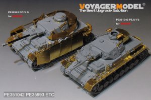 画像6: VoyagerModel [PE351042]1/35 WWII独ドイツ陸軍IV号戦車F2型ベーシックセット(ボーダーBT003用) (6)