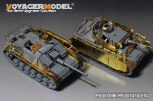 画像2: VoyagerModel [PE351069]1/35 WWII 独 ドイツ陸軍III号突撃砲G型初期生産型 ベーシックセット（TAKOM 8004） (2)