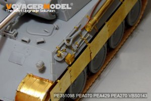 画像7: VoyagerModel[PE351098]1/35 WWII ドイツ パンサーA型初期生産型 ベーシックセット(ドラゴン6160用) (7)