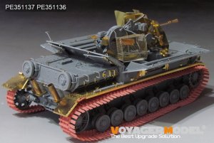 画像14: VoyagerModel [PE351137A]1/35 WWII ドイツIV号対空戦車 3.7cm Flak メーベルワーゲンベーシックAセット(ボーダー BT-007) (14)