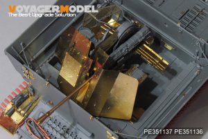画像8: VoyagerModel [PE351137A]1/35 WWII ドイツIV号対空戦車 3.7cm Flak メーベルワーゲンベーシックAセット(ボーダー BT-007) (8)