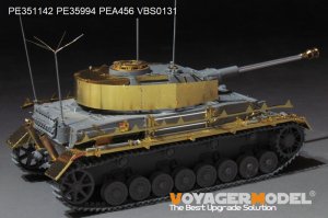 画像3: VoyagerModel [PE351142]1/35 WWII 独 ドイツIV号戦車J型砲兵観測車 ベーシックセット(ボーダーモデルBT-006用) (3)