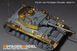 画像4: VoyagerModel [PE351142]1/35 WWII 独 ドイツIV号戦車J型砲兵観測車 ベーシックセット(ボーダーモデルBT-006用) (4)