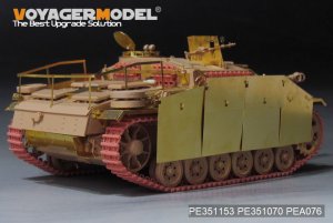画像16: VoyagerModel[PE351153]1/35 WWII ドイツ III号突撃砲G型初期型 ベーシックセット(タミヤ35197用) (16)