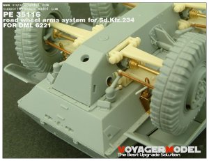 画像2: VoyagerModel [PE35116]WWII独 Sd.Kfz.234系列 サスペンションセット(DML用) (2)
