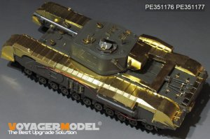画像8: VoyagerModel[PE351176]1/35 WWII イギリス チャーチルMk.VII歩兵戦車用フェンダー(AFVクラブ35324用) (8)
