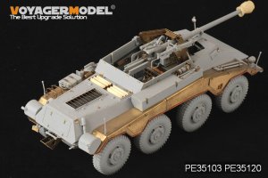 画像2: VoyagerModel [PE35120]WWII独 Sd.Kfz.234系列 フェンダー/雑具箱セット(後期型)(DML用) (2)