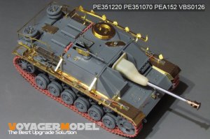画像9: VoyagerModel [PE351220]1/35 WWII  ドイツIII号突撃砲G型後期型ベーシックセット(タコム8006) (9)