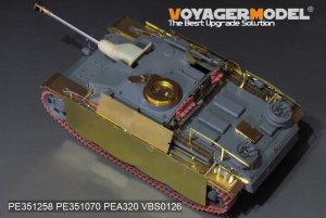 画像17: VoyagerModel [PE351258]1/35 WWII ドイツ III号突撃砲G型後期生産型 ベーシックセット(ドラゴン用) (17)
