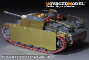 画像18: VoyagerModel [PE351258]1/35 WWII ドイツ III号突撃砲G型後期生産型 ベーシックセット(ドラゴン用) (18)