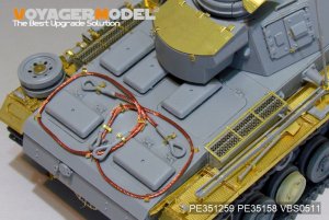 画像6: VoyagerModel[PE351259]1/35 WWII ドイツ III号戦車J型 ベーシックアップグレードセット2.0(ドラゴン6394用) (6)