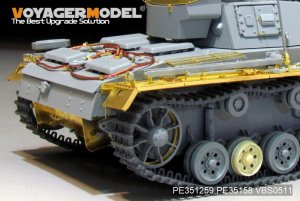 画像7: VoyagerModel[PE351259]1/35 WWII ドイツ III号戦車J型 ベーシックアップグレードセット2.0(ドラゴン6394用) (7)