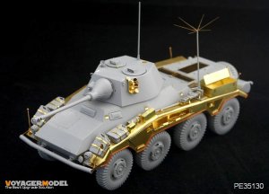 画像2: VoyagerModel [PE35130]WWII独 Sd.kfz.234/2 8輪装甲車プーマ エッチングセット(DML6256用) (2)