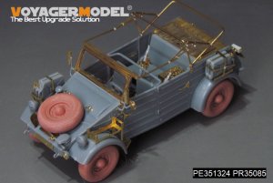 画像3: VoyagerModel [PE351324]1/35 WWII ドイツ キューベルワーゲン82型 アフリカ軍団バージョン ベーシックアップグレードセット(ドラゴン用) (3)
