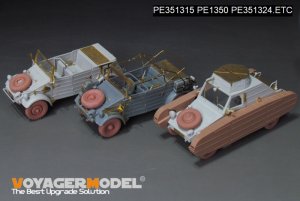 画像8: VoyagerModel [PE351324]1/35 WWII ドイツ キューベルワーゲン82型 アフリカ軍団バージョン ベーシックアップグレードセット(ドラゴン用) (8)