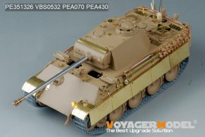 画像3: VoyagerModel [PE351326]1/35 WWII ドイツ パンサー戦車G型 アップグレードセット(タコム35001/2120/2121用) (3)